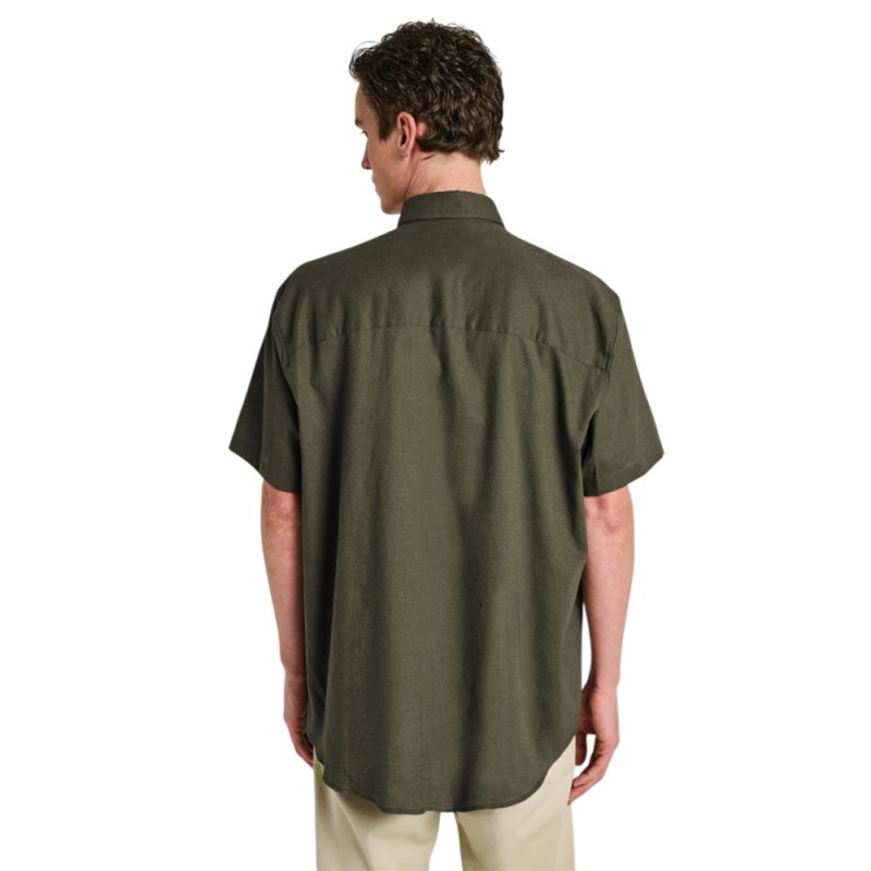 Staff Jeans Grant Man Shirt Linen Short Sleeve (61-205.055 N0005)