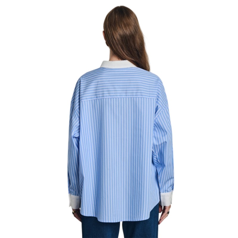 Staff Jeans Kimberly Woman Oversized Shirt (62-001.056 N0000) Staff Jeans Kimberly Woman Oversized Shirt (62-001.056 N0000)