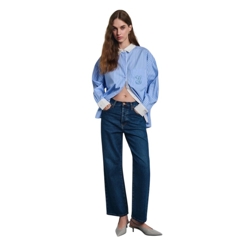Staff Jeans Kimberly Woman Oversized Shirt (62-001.056 N0000) Staff Jeans Kimberly Woman Oversized Shirt (62-001.056 N0000)