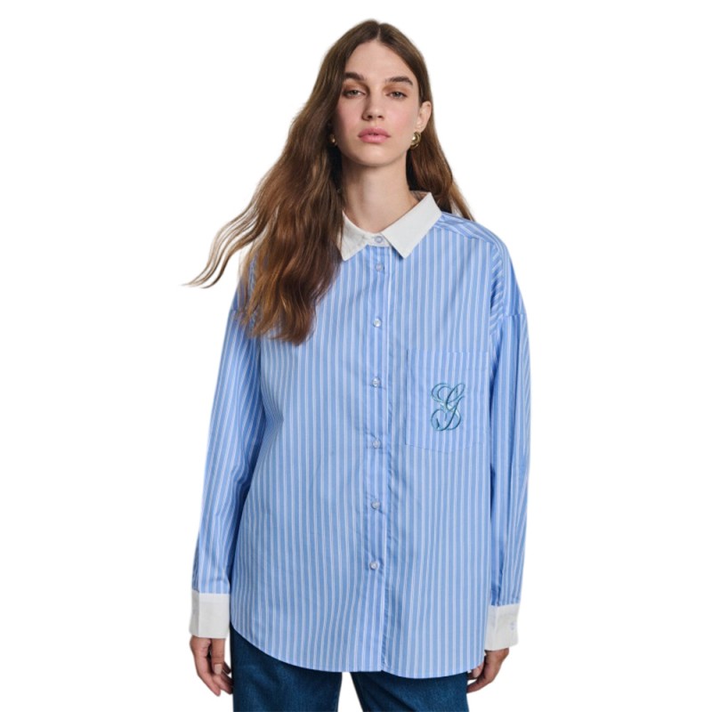 Staff Jeans Kimberly Woman Oversized Shirt (62-001.056 N0000) Staff Jeans Kimberly Woman Oversized Shirt (62-001.056 N0000)