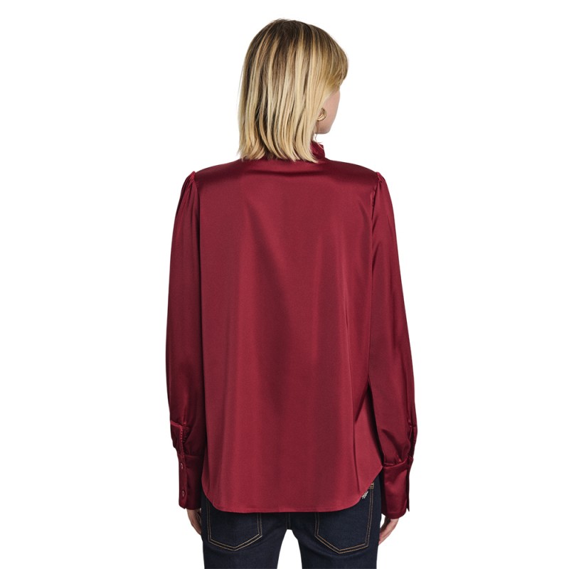 Staff Jeans Jessie Woman Satin Shirt (62-006.056 N9983) Staff Jeans Jessie Woman Satin Shirt (62-006.056 N9983)