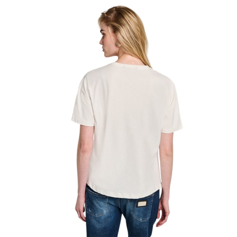 Staff Jeans Γυναικείο Κοντομάνικο Bαμβακερό Μπλουζάκι (63-003.055 N0010)