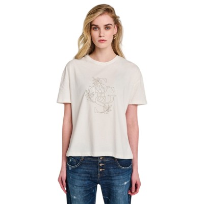Staff Jeans Γυναικείο Κοντομάνικο Bαμβακερό Μπλουζάκι (63-003.055 N0010)
