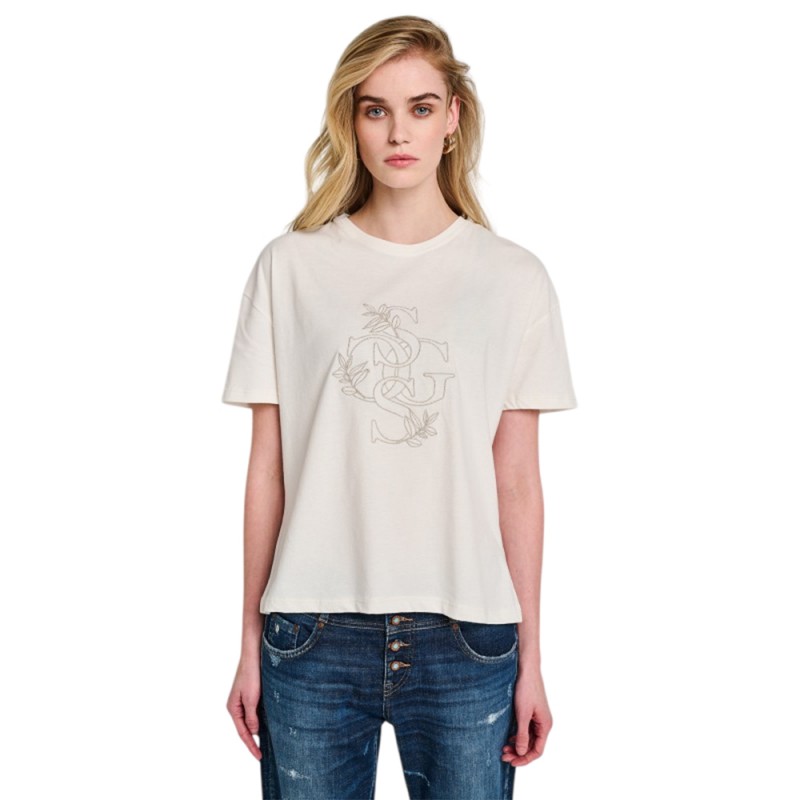 Staff Jeans Γυναικείο Κοντομάνικο Bαμβακερό Μπλουζάκι (63-003.055 N0010)