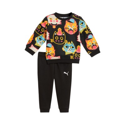 Puma MINICATS MOODY CAT AOP Crew Set INF (633405 01)