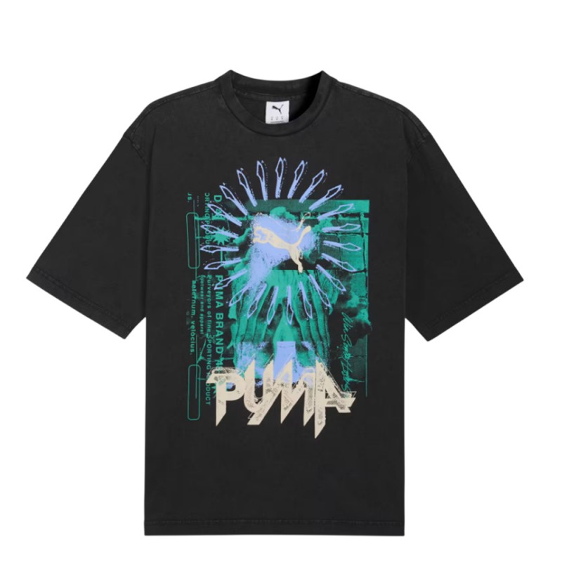 Puma GRAPHIC Win or Lose Boxy Washed Tee (634442 01)