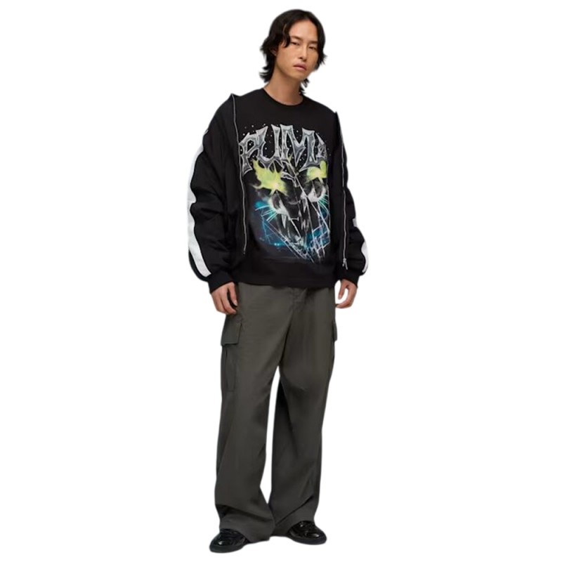 Puma GRAPHIC Vintage Cat Boxy Tee (635665 01)