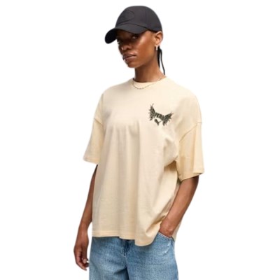 Puma STREET GLAM Oversized Bedazzled Graphic Tee (636653 88)