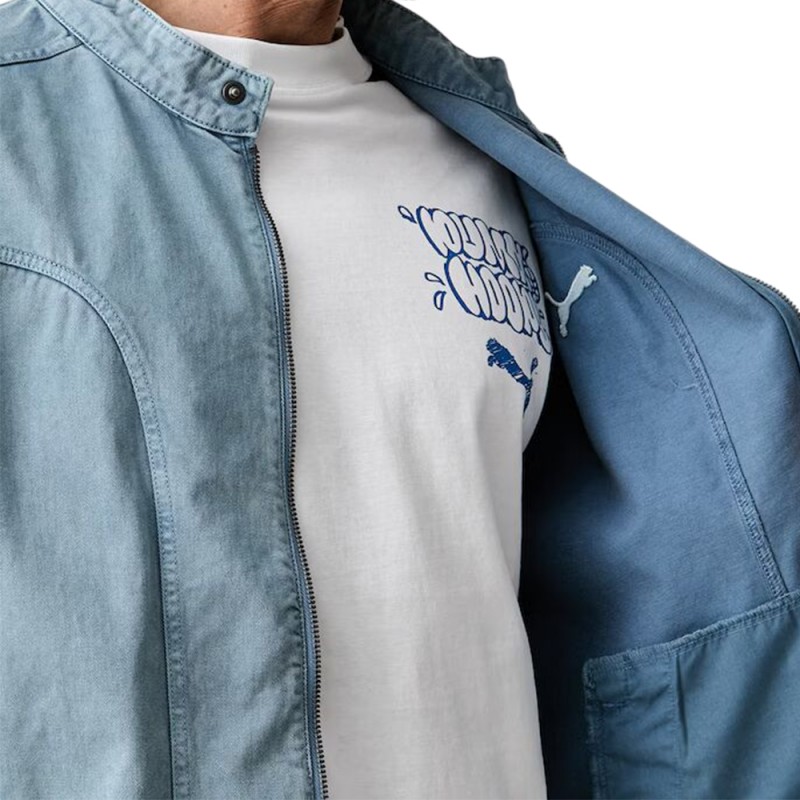 Puma FUTURE.PUMA.ARCHIVE T7 Relaxed Washed Twill Track Jacket (636718 34)