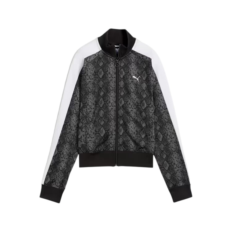Puma T7 Snake AOP Short Track Jacket (638737 01)