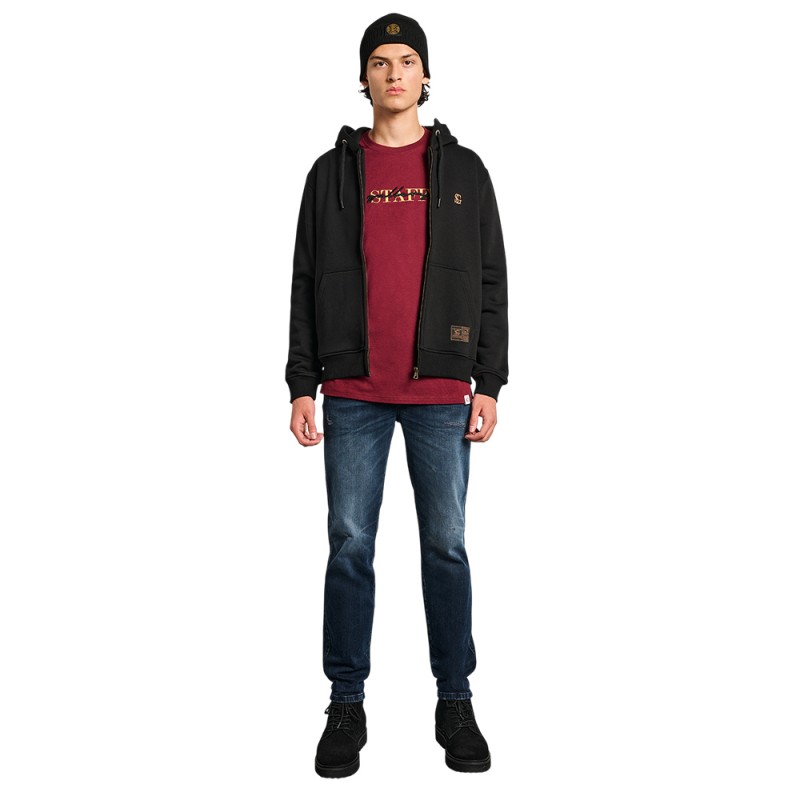 Staff Jeans Franco Man Zip Hoodie (64-102.054 N0090)