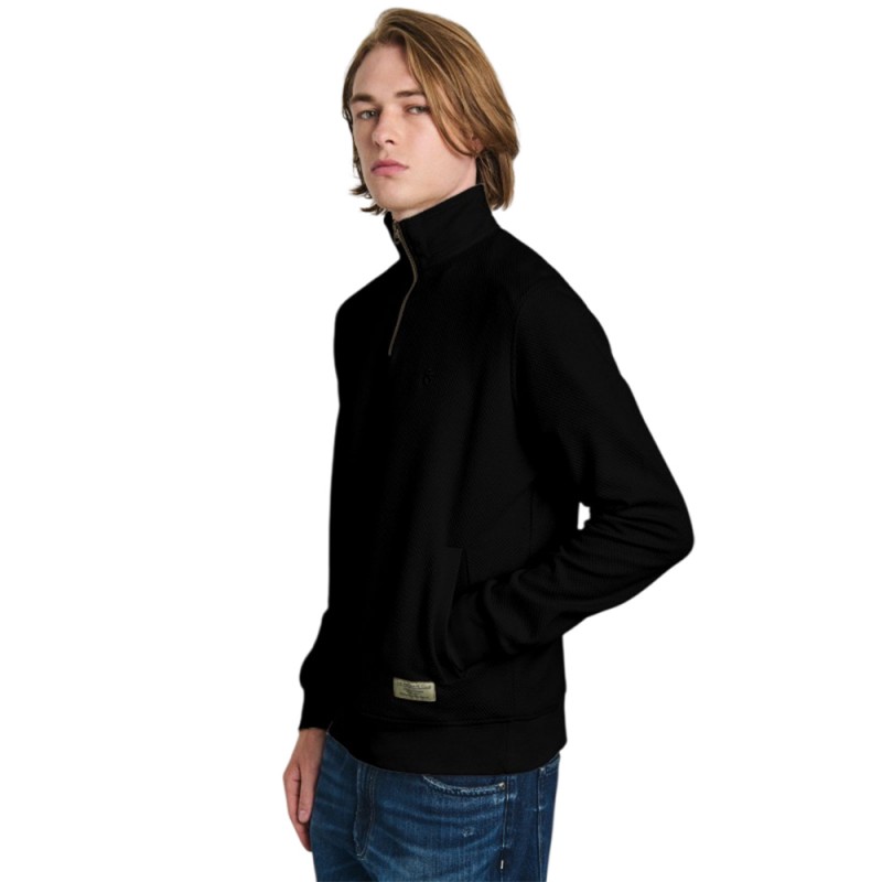 Staff Jeans Nerdom Man Half Zip Sweatshirt (64-108.056 N0090) Staff Jeans Nerdom Man Half Zip Sweatshirt (64-108.056 N0090)