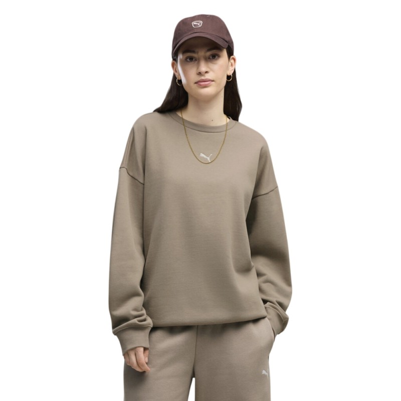 Puma ESS Puma Logo Oversized Crew FL (685400 81)