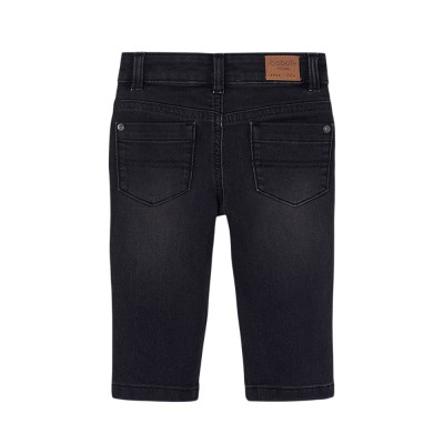 Boboli Denim stretch trousers for boy -BCI (690050 BLACK)
