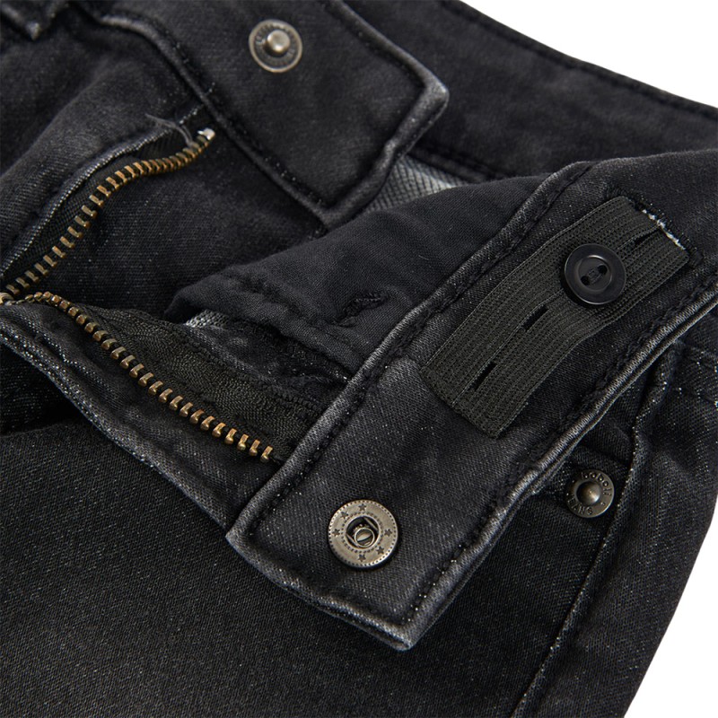Boboli Denim stretch trousers for boy -BCI (690050 BLACK)