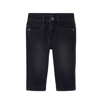 Boboli Denim stretch trousers for boy -BCI (690050 BLACK)