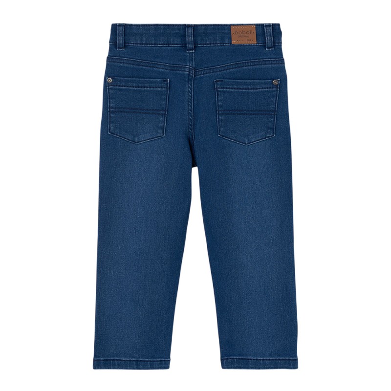 Boboli Denim stretch trousers for boy -BCI (690050 BLUE)
