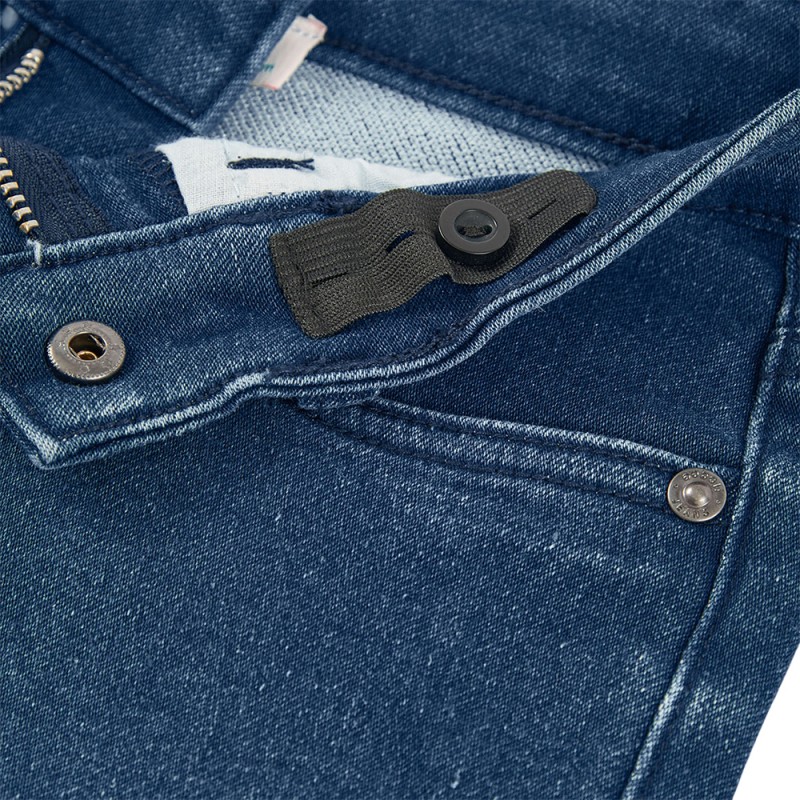 Boboli Denim stretch trousers for boy -BCI (690050 BLUE)