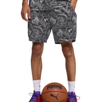 Puma Flagrant Foul AOP 6 inch Shorts 2 (692277 01)