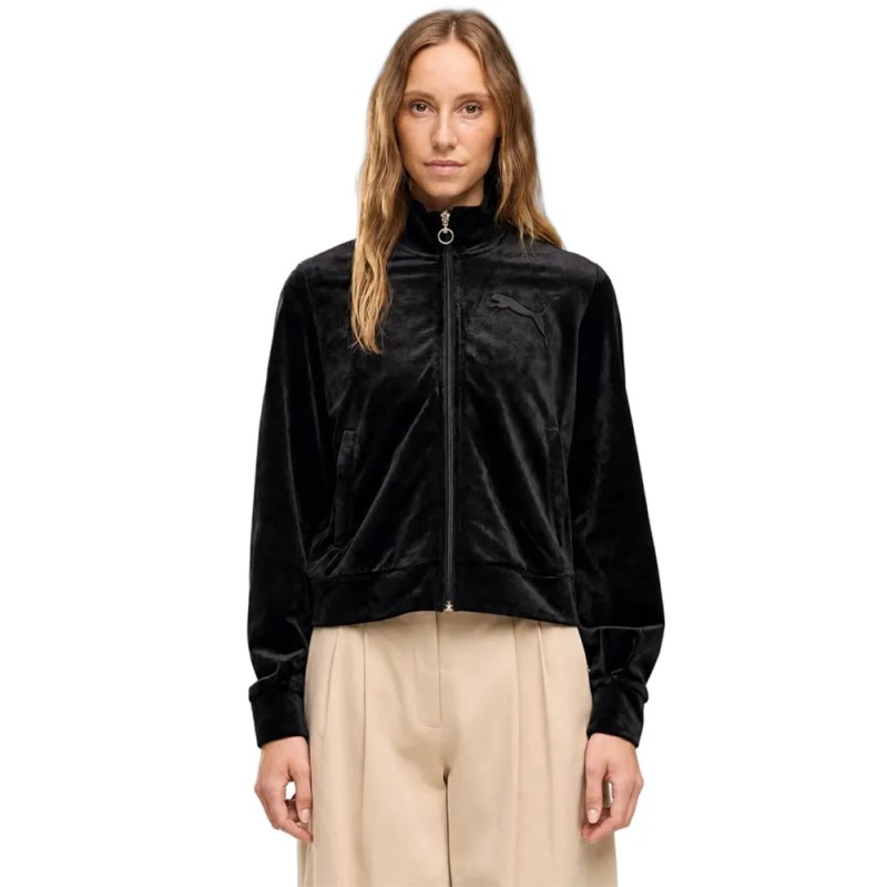 Puma ESS ELEVATED Velour Trackjacket (694021_ 01)