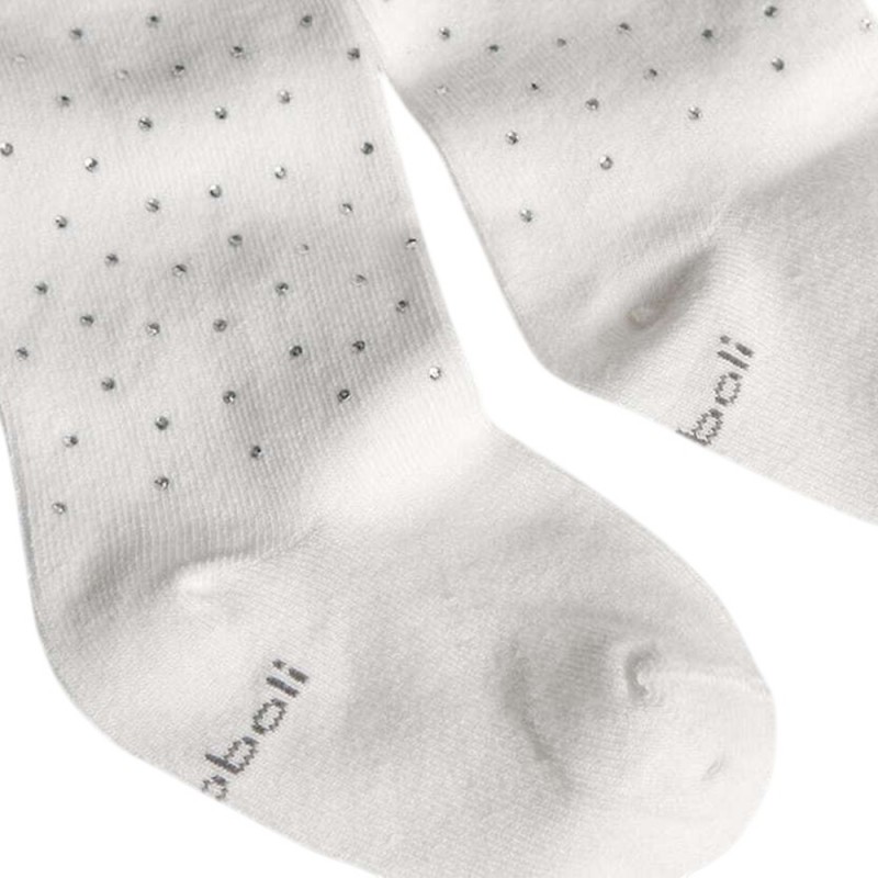Boboli Thick tights crystals for baby girl -BCI (702043 1111)