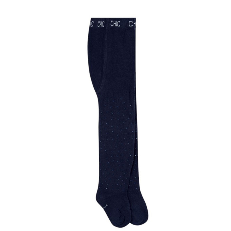 Boboli Thick tights crystals for baby girl -BCI (702043 2440)