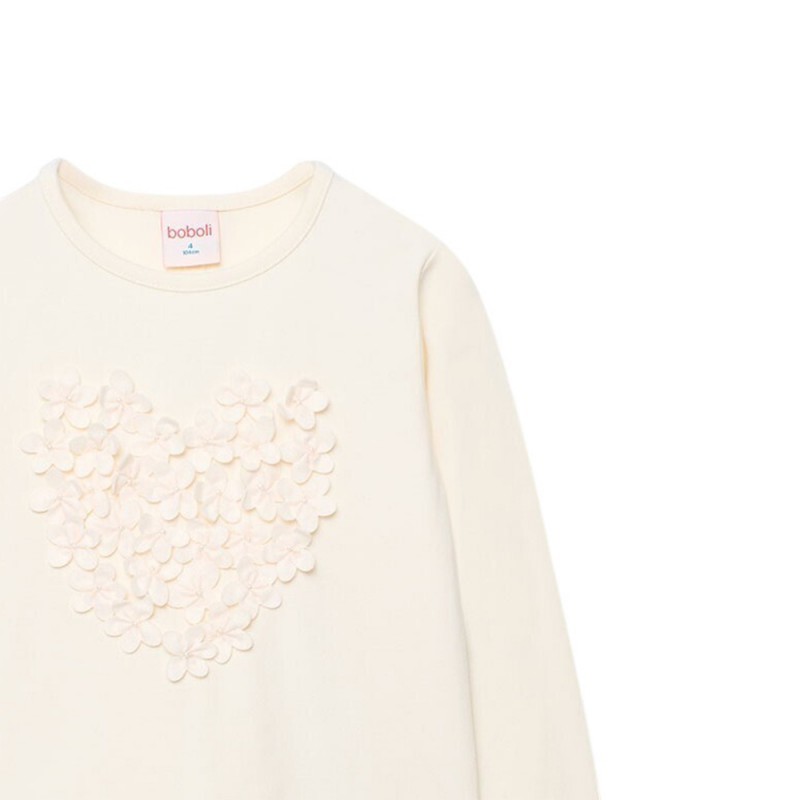 Boboli Stretch knit t-Shirt for girl -BCI (722168 7446)
