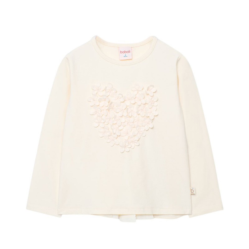 Boboli Stretch knit t-Shirt for girl -BCI (722168 7446)