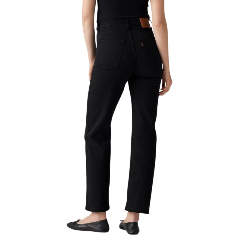 Levi's RIBCAGE STRAIGHT ANKLE BLACKS (726930012 0071)