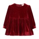 Boboli Velour dress for girl -BCI (754083 3969)
