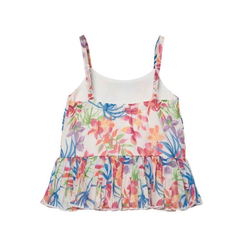 Boboli Blouse gauze printed for girl (763051 9846)