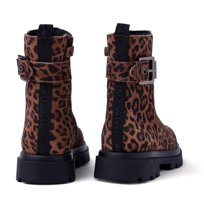 GIOSEPPO TINTAH BOOTS (76774-P Leopard)