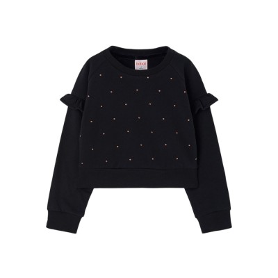 Boboli Fleece stretch sweatshirt for girl -BCI (774097 890)