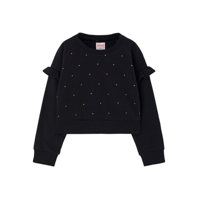 Boboli Fleece stretch sweatshirt for girl -BCI (774097 890)