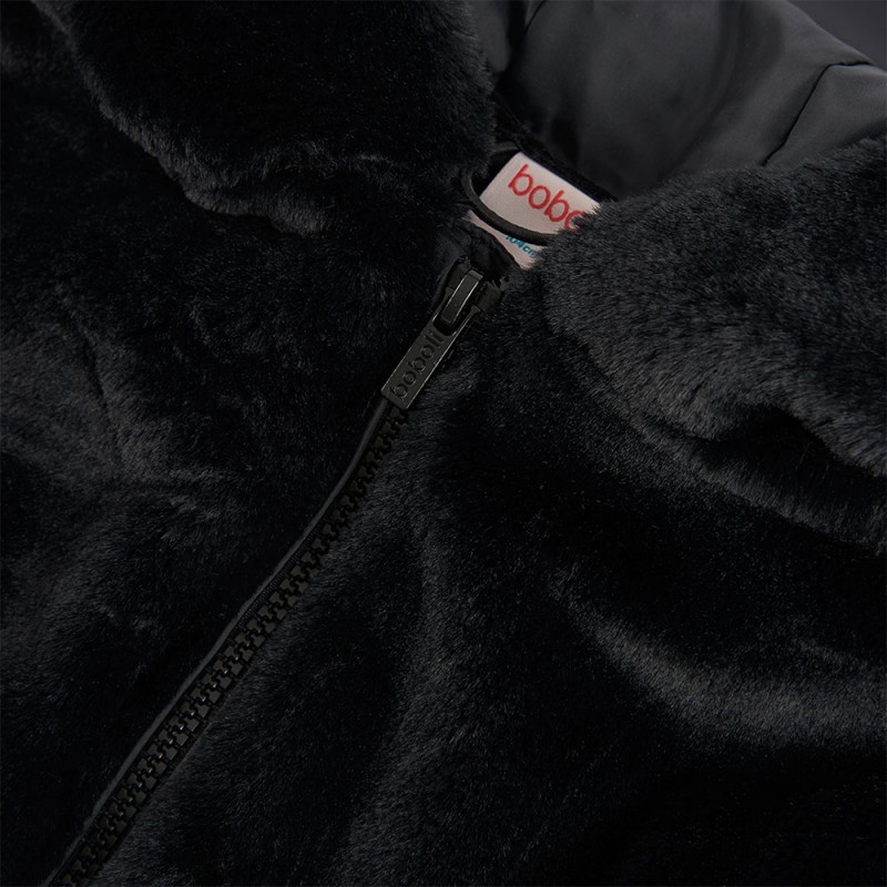 Boboli Fluffy hooded jacket for girl (774109 890)