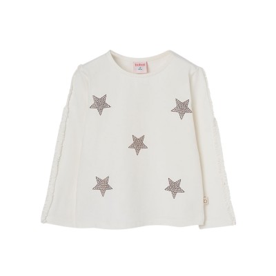 Boboli Stretch knit t-Shirt for girl -BCI (784021 1111)