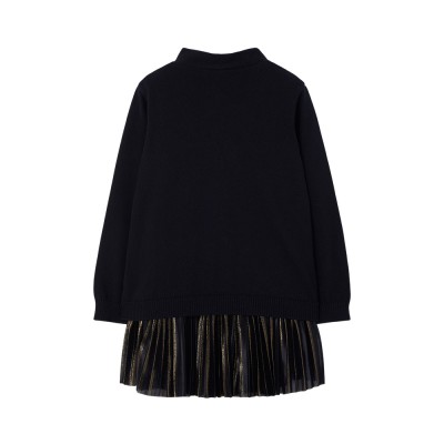 Boboli Knitwear combined dress for girl (784076 890)