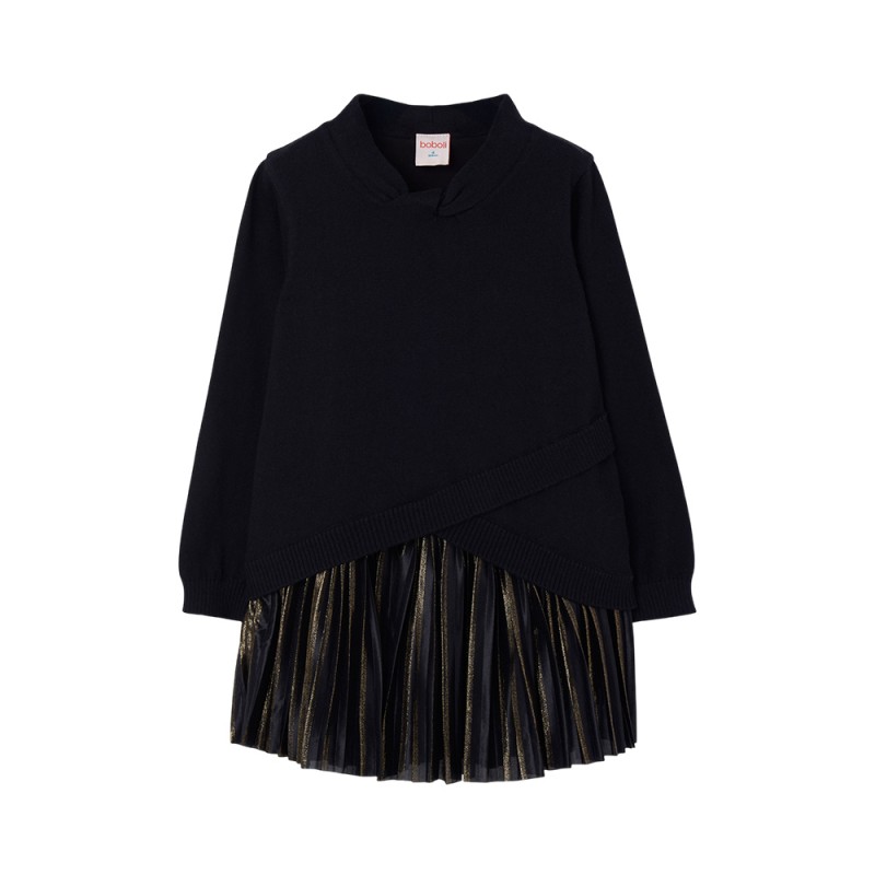 Boboli Knitwear combined dress for girl (784076 890)