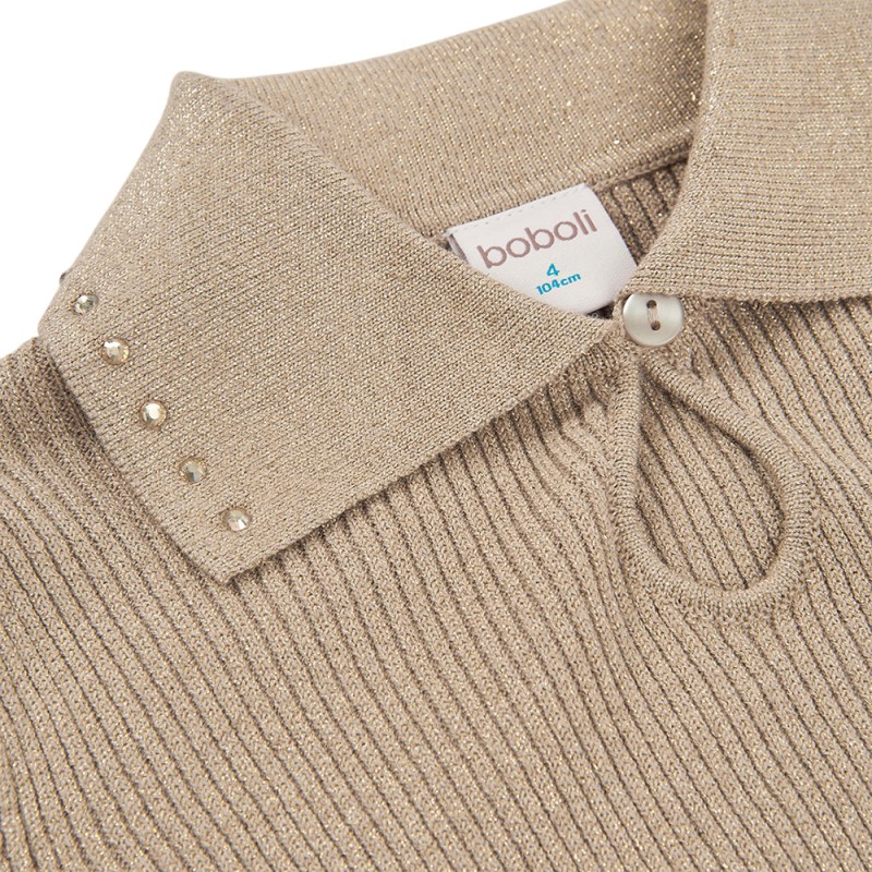 Boboli Knitwear pullover for girl -BCI (784098 GOLD)