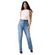 Levi's RIBCAGE FULL LENGTH MED INDIGO - WORN IN ΠΑΝΤΕΛΟΝΙ DENIM (790780008 00J5)