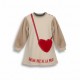 Agatha Ruiz de la Prada DRESS BAG HEARTS (8238W26 OPTICAL WHITE) Agatha Ruiz de la Prada DRESS BAG HEARTS (8238W26 OPTICAL WHITE)