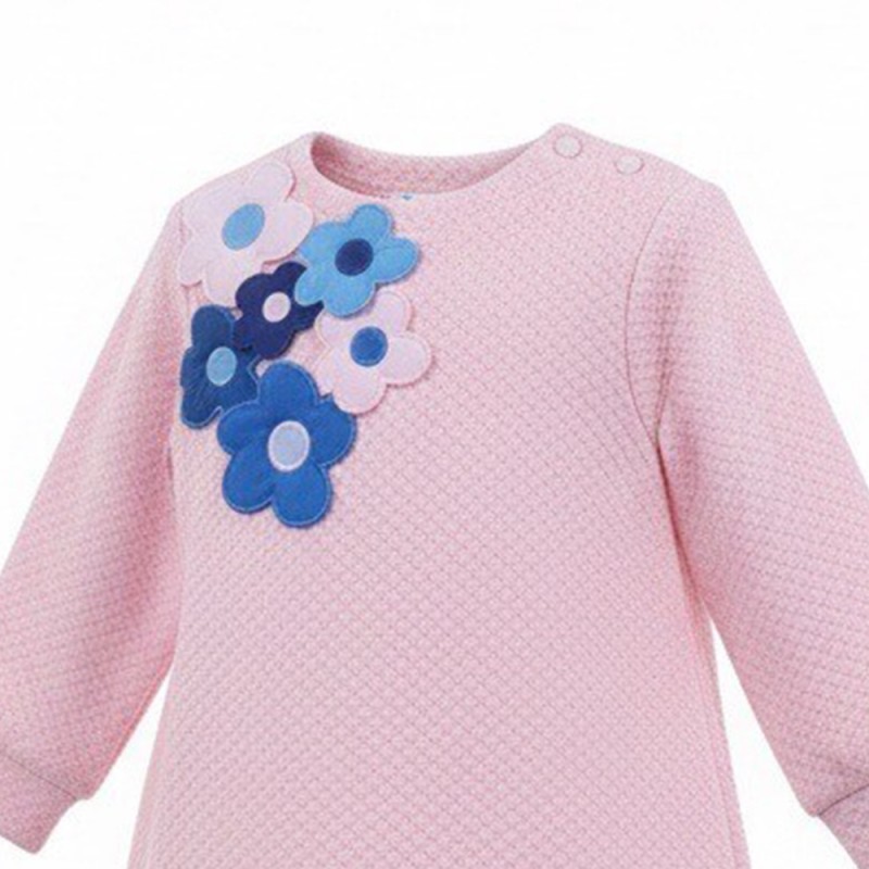 Agatha Ruiz de la Prada DRESS FLOWERS ACOLCHADO (8243W26 LILA) Agatha Ruiz de la Prada DRESS FLOWERS ACOLCHADO (8243W26 LILA)