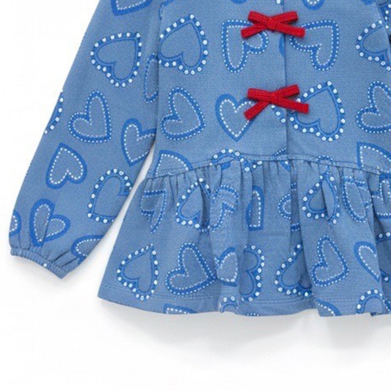 Agatha Ruiz de la Prada DRESS CORAZONES DENIM (8245W26 AZUL) Agatha Ruiz de la Prada DRESS CORAZONES DENIM (8245W26 AZUL)