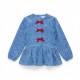 Agatha Ruiz de la Prada DRESS CORAZONES DENIM (8245W26 AZUL) Agatha Ruiz de la Prada DRESS CORAZONES DENIM (8245W26 AZUL)