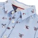 Boboli Oxford long sleeves shirt for boy -BCI (834016 9944)