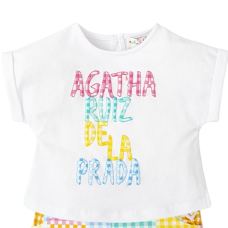 Agatha Ruiz de la Prada T-SHIRT & SHORT (8703S25 W00)
