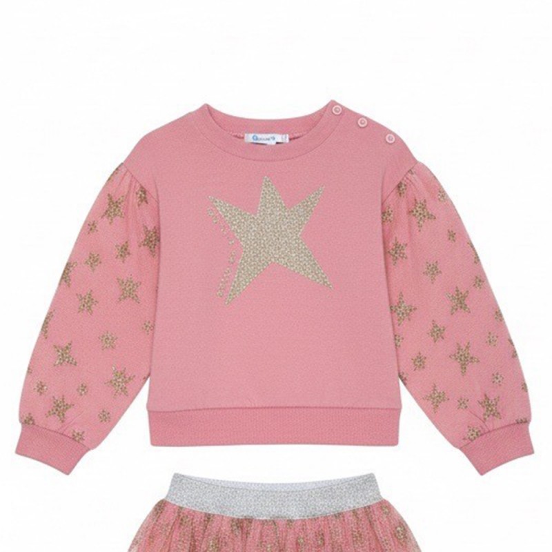 Agatha Ruiz de la Prada SUDADERA+FALDA STAR (8711W26 CORAL) Agatha Ruiz de la Prada SUDADERA+FALDA STAR (8711W26 CORAL)