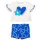 Agatha Ruiz de la Prada T-SHIRT AND STARS SHORTS (8726S26 01)