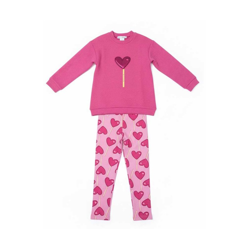 Agatha Ruiz de la Prada CONJ LEGGING+SUDADERA LOLLIPOP (8726W26 FUCSIA) Agatha Ruiz de la Prada CONJ LEGGING+SUDADERA LOLLIPOP (8726W26 FUCSIA)