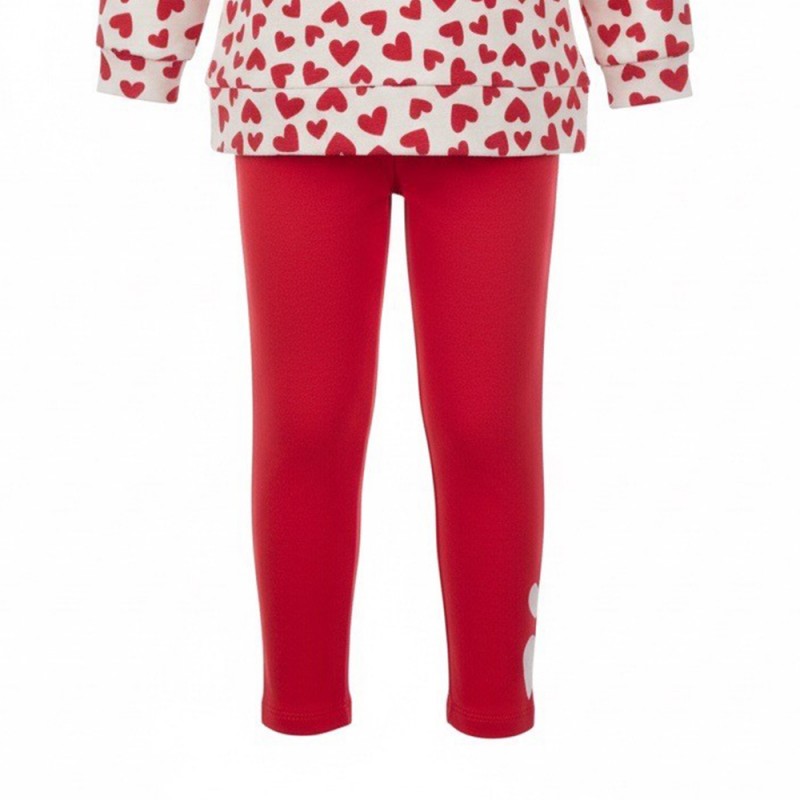 Agatha Ruiz de la Prada CONJ SUDAERA HEARTS+LEGGING (8730W26 RED) Agatha Ruiz de la Prada CONJ SUDAERA HEARTS+LEGGING (8730W26 RED)